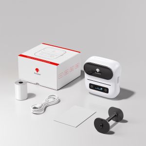 Phomemo Принтер M220-WH, мини, без мастило, бял