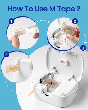 Phomemo Принтер за етикети M950-WH-EN-B