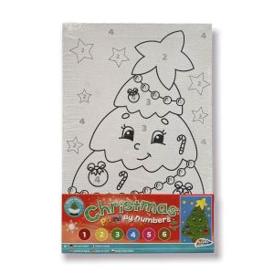 Moxy Платно за оцветяване Елха, по номера, с бои