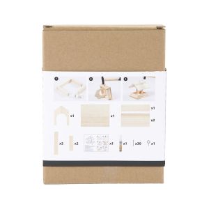 Creativ Company Хранилка за птици, дървена, 12.5 х 14.5 х 11.5 cm