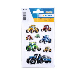 Herma Самозалепващи се етикети Трактори, 1 лист