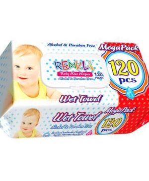 Мокри кърпи Renkli Mega Pack 120pcs