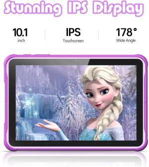 Таблет Pritom K10, 10'', Quad Core, 64 GB, 4 GB RAM, Android, 13, IPS, 7731E Quad Core, задна камера 8 MP, предна камера 2 MP, лилав