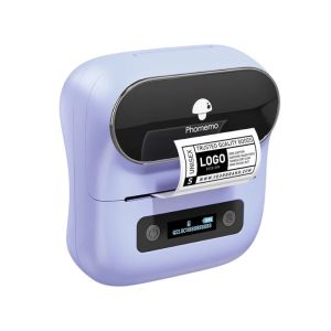 Phomemo Принтер M220-PL, мини, без мастило, лилав