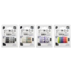 Craft ID Тиксо, с мотиви за декорация, дължина 3 m, 3 броя, асорти, опаковка 288