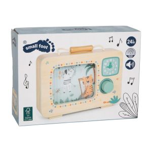 Small Foot Музикална кутия-телевизор Сафари