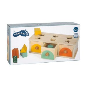 Small Foot Кутия Монтесори, за сортиране по цветове и форми