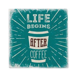 Gespaensterwald Подложка за чаша, мраморна, кафе