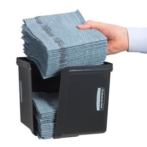 Диспенсър за 1/4 сгънати кърпи Kimberly-Clark Professional 7969 Wiper, черен