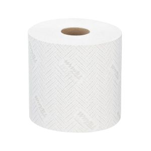 Кърпи за почистване Kimberly-Clark WypAll L20 7302 Centrefeed, на ролка, 38 х 18.3 cm, 380 къса, бели, 6 броя