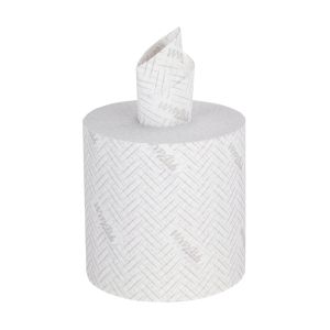 Кърпи за почистване Kimberly-Clark WypAll L20 7302 Centrefeed, на ролка, 38 х 18.3 cm, 380 къса, бели, 6 броя