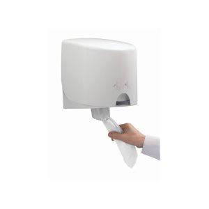 Кърпи за почистване Kimberly-Clark WypAll L10 7256 Centrefeed, на ролка, 38 х 19.5 cm, 800 къса, бели, 6 броя