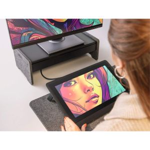 Поставка за монитор Durable Effect, максимално тегло 10 kg, тъмносива