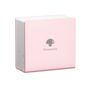 Phomemo Принтер M02-PK, преносим, мини, без мастило, розов