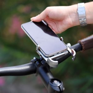 TNB Поставка за телефон Urban Retro, за колело, сива