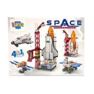 Конструктор Luna 3в1, космически кораб