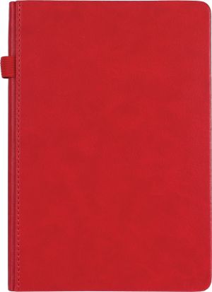 Бележник Ponte A5, линиран, 192 страници, ЧЕРВЕН