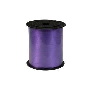 Лента-панделка, гланц, 0.5 cm, 200 m, лилава