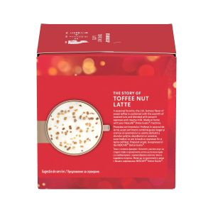 Starbucks Кафе капсула Dolce Gusto Toffee Nut Latte, Limited Edition, 12 броя за 6 напитки