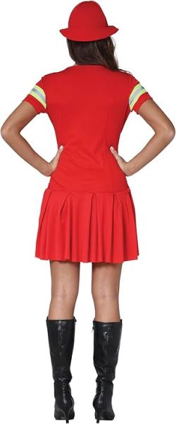 Костюм на Пожарникар, дамски, размер 36-38, S