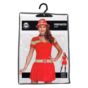 Костюм на Пожарникар, дамски, размер 36-38, S