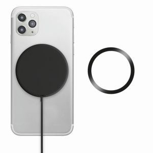 More Than Gifts Зарядно устройство Flake Mag, безжично, магнитно, 10 W, черно