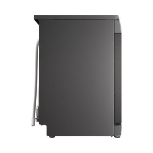 Съдомиялна машина Bosch SMS4EMC06E, свободностояща, серия 4, със защита от отпечатъци, за 14 комплекта, 60 cm, черен инокс