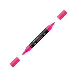 Faber-Castell Акрилен маркер Multimark, № 253, неоноворозов