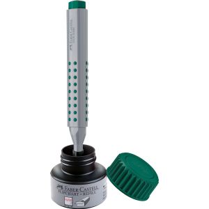 Faber-Castell Маркер за флипчарт Grip, объл, зелен