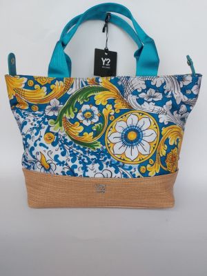 Чанта Ynot Ortigia 003, 42x16x24cm, Aquamarine