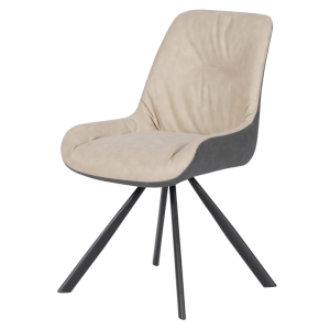 Трапезен стол FROME - крем SF 2