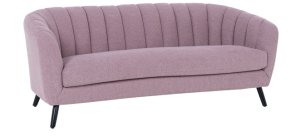 Триместно канапе GRETA - розов FR