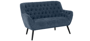 Двуместно канапе BERGEN - син SJ