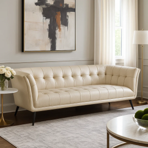 Триместно канапе LENA - крем 11