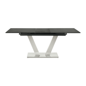 Разтегателна трапезна маса DUKLA - черна