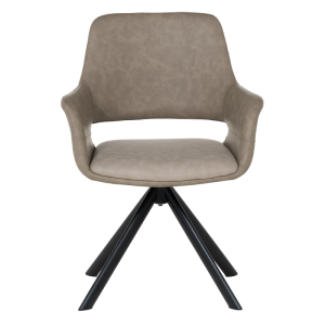 Трапезен стол DEVON - светлобежов SF 2