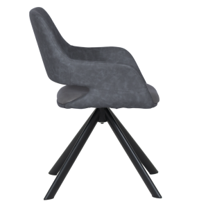 Трапезен стол DEVON - сив SF 2