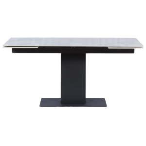 Разтегателна трапезна маса JURATA - бяла