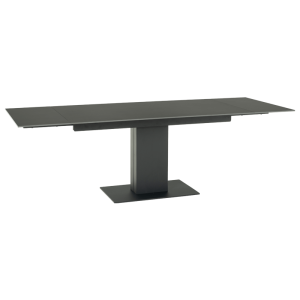 Разтегателна трапезна маса JURATA - черна