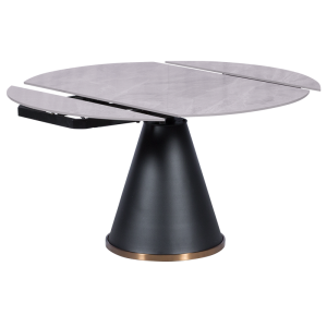 Разтегателна трапезна маса KRAG - сива