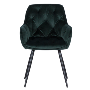 Трапезен стол LATINA - зелен