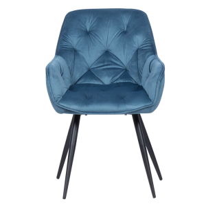 Трапезен стол LATINA - син