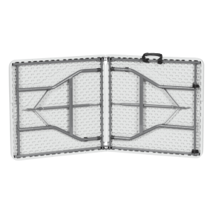 Сгъваемa кетъринг маса Carmen 9941 - бяла