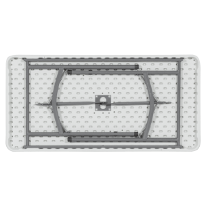 Сгъваемa кетъринг маса Carmen 9943 - бяла