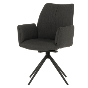 Трапезен стол COMO - тъмносив