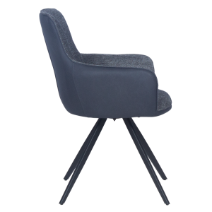 Трапезен стол PENDLE - средно син XV