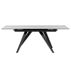 Разтегателна трапезна маса KONIN - бяла