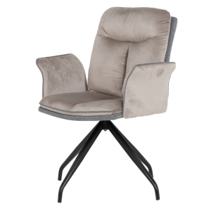 Трапезен стол MARLOW - мишо сив BF 2