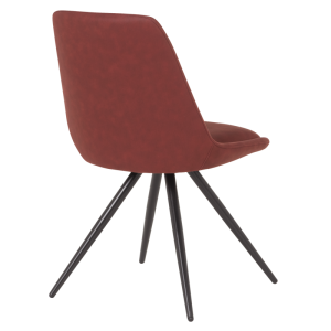 Трапезен стол CAMDEN - червен SF 2