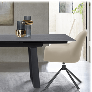 Трапезен стол TEMPE - шампанско